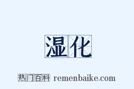 湿化是什么意思的图片